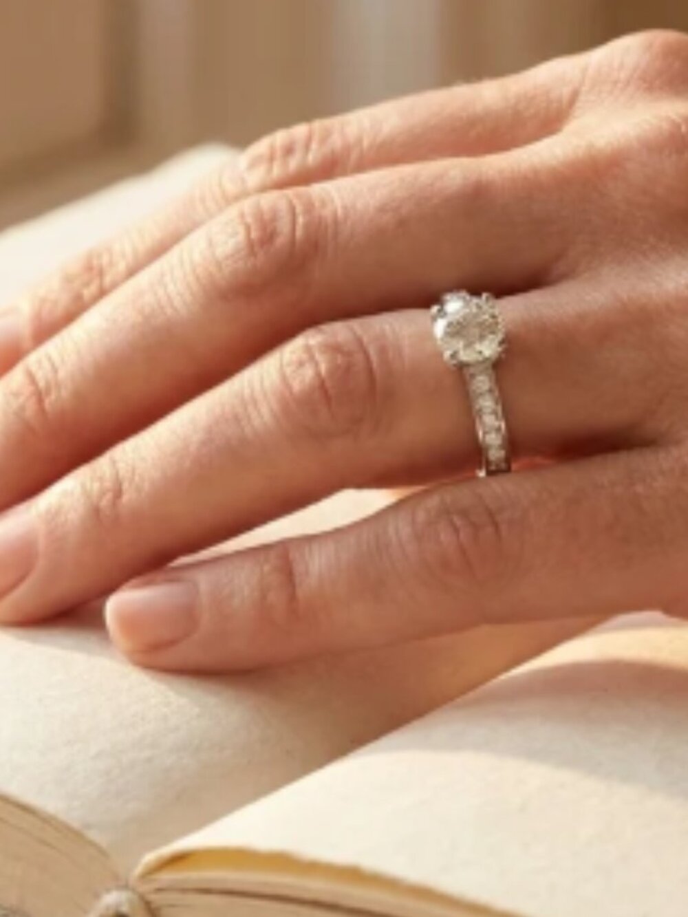Tiffany & Co. Platinum Diamond Bridal Registry Wedding Engagement Ring